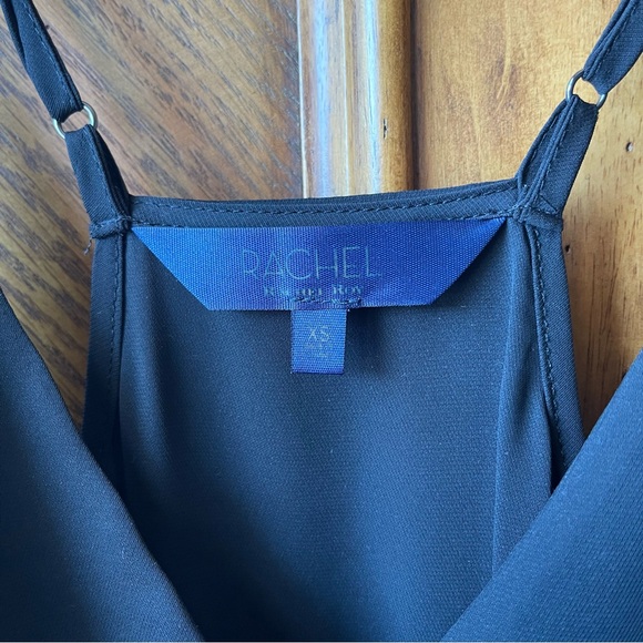 Rachel Black V-Neck High-Low Top XS - Picture 5 of 11